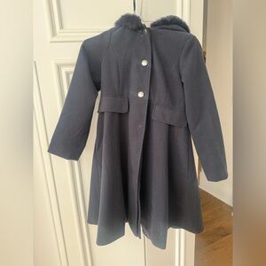Rothschild Classic Navy Pea Coat for Kids